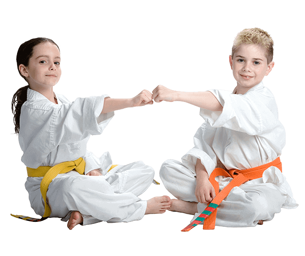 Martial Arts Lessons for Kids in Union NJ - Kids Greeting Happy Footer Banner