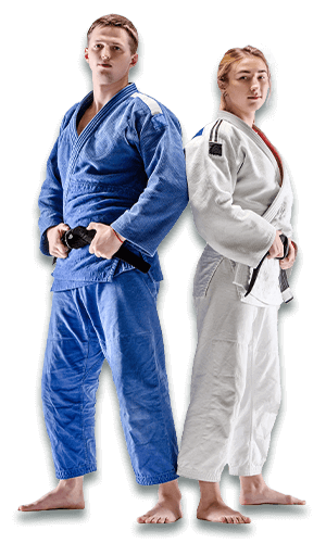 Brazilian Jiu Jitsu Lessons for Adults in Union NJ - BJJ Man and Woman Banner Page
