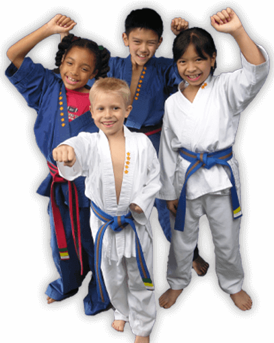 Martial Arts Summer Camp for Kids in Union NJ - Happy Group of Kids Banner Summer Camp Page
