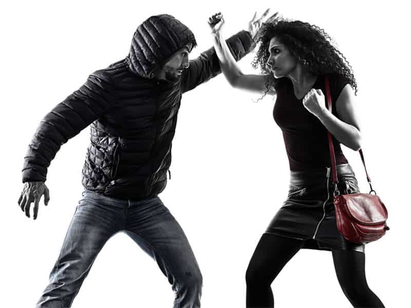 Self-Defense Program for Adults in Union NJ - Blocking Punch Woman